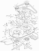 Part Location Diagram of 91765E701 Murray Bracket, Hinge